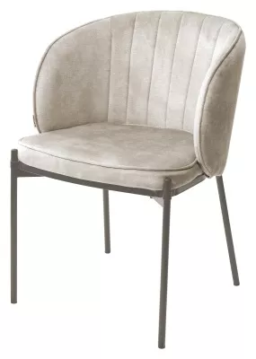 Стул DIANA VBP-207 античный бежевый, велюр / латте каркас М-City Стул DIANA VBP-207 античный бежевый, велюр / латте каркас М-City