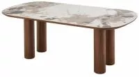 Стол ПИНО (PINO) 210 цвет CA035, керамика /  Орех (WALNUT), ®DISAUR