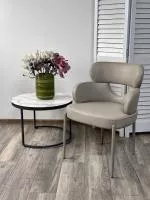 Стул VALTER HF017-09 Латте, экокожа / Латте каркас, ®DISAUR