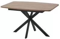 Стол АРИЗОНА 130 ДУБ КУНЕО / Черный каркас М-City