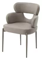 Стул VALTER HF017-09 Латте, экокожа / Латте каркас, ®DISAUR