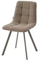 Стул CHILLI SQUARE 355А-04, ткань/ латте каркас М-City