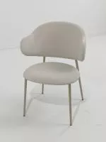 Стул SIENA MOHAIR-103 светлый латте, ткань / шампань, ®DISAUR