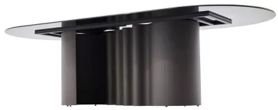 Стол ВЕНТО (VENTO) 280 ТОПАЗ TL-617, испанская керамика/ Коричневый графит каркас, ®DISAUR
