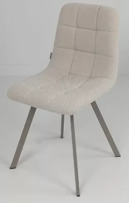 Стул CHILLI SQUARE 355А-02, ткань/ латте каркас М-City