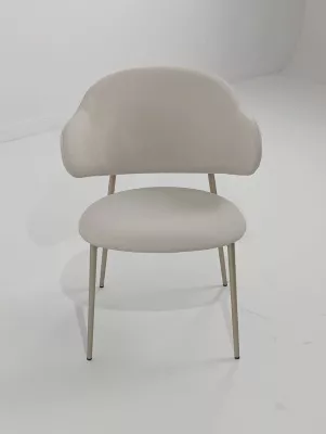 Стул SIENA MOHAIR-103 светлый латте, ткань / шампань, ®DISAUR