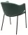 Стул ДИЛЛ, цвет H-30 изумрудный, велюр / черный каркас М-City