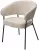 Стул SAGE 3018-10 бежевый, шенилл / черный каркас, ®DISAUR