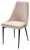 Стул NEPAL-P БЕЖЕВЫЙ #5, велюр/ черный каркас М-City