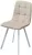 Стул РИЧИ, цвет H-06 Бежевый, велюр / белый каркас М-City Стул РИЧИ, цвет H-06 Бежевый, велюр / белый каркас М-City