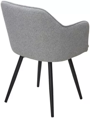 Стул FORT 360 град. поворот. NS10 Серый, букле / черный каркас, М-City