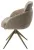Стул ГРЕЙС (GRACE) 360 град. цвет БЕЖЕВЫЙ PENA-120 / G1229-3, ткань / ШАМПАНЬ  каркас, ®DISAUR