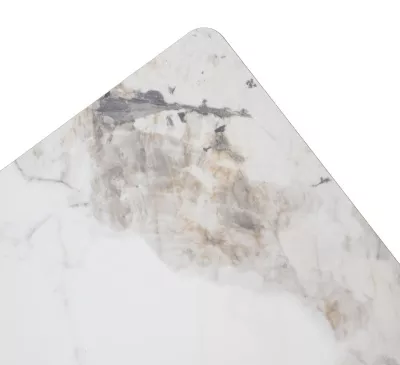 Стол ТИК ТАК 90 цвет PANDORA LIGHT Пандора, керамика / Черный каркас