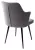 Стул HERMAN 360 град. СЕРЫЙ #27, велюр / черный каркас М-City Стул HERMAN 360 град. СЕРЫЙ #27, велюр / черный каркас М-City