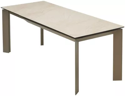 Стол CREMONA 140 KL-105, итальянская керамика / Тауп, ®DISAUR