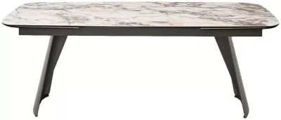 Стол ODIN 200 TL-312, испанская керамика / темно-серый каркас, ®DISAUR