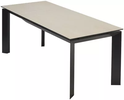 Стол CREMONA 180 TL-142, испанская керамика / черный каркас, ®DISAUR