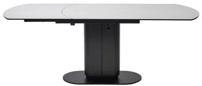 Стол KAI 140 TL-58 поворотная система раскладки, испанская керамика / Темно-серый / Черный, ®DISAUR