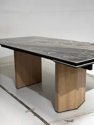 Стол МОЦАРТ 200 AMADEUS POLISHED, керамика / Дуб монтана М-City