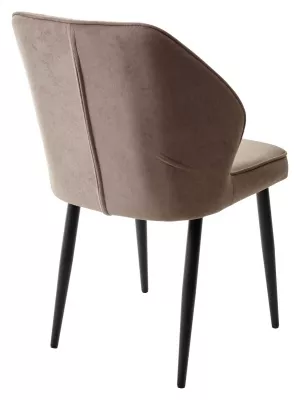 Стул VENA, цвет B5 Капучино, велюр / черный каркас М-City