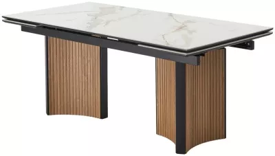 Стол СТРАДИВАРИ 180 цвет 116 BG, керамика / Дуб Американский