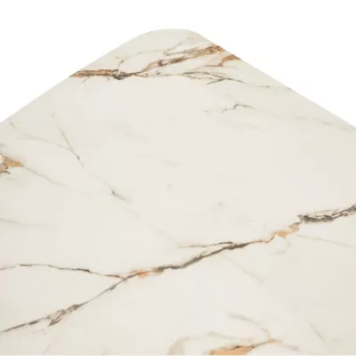 Стол VALDEMAR 180 KL-188 итальянская керамика, стекло/ каркас темно-серый/Kl-188, ®DISAUR