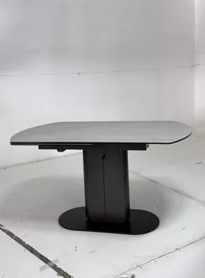 Стол KAI 140 TL-58 поворотная система раскладки, испанская керамика / Темно-серый / Черный, ®DISAUR