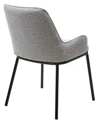 Стул BRIO UF995-02, букле / черный каркас  / Товарный знак DISAUR