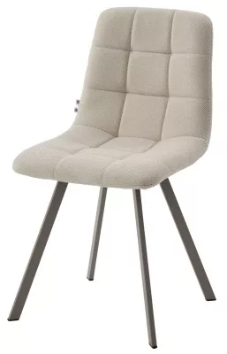 Стул CHILLI SQUARE 355А-02, ткань/ латте каркас М-City