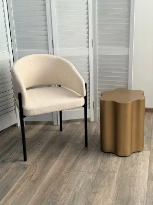 Стол журнальный РУИЗ (RUIZ) цвет Золотой винтаж брашированный, ®DISAUR