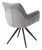 Стул МАРК 360 град., цвет B-22/ LOTOS-12 серый, велюр / черный каркас Стул МАРК 360 град., цвет B-22/ LOTOS-12 серый, велюр / черный каркас