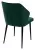Стул SEATTLE-V ЗЕЛЕНЫЙ #19, велюр / черный каркас М-City