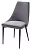 Стул NEPAL-P СЕРЫЙ #27, велюр/ черный каркас М-City