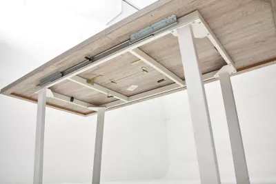 Стол ЛОФТ 160 Дуб Анкона/ Белый