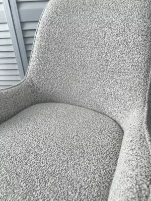 Стул BRIO UF995-02, букле / черный каркас  / Товарный знак DISAUR