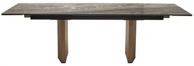 Стол МОЦАРТ 200 AMADEUS POLISHED, керамика / Дуб монтана М-City