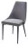 Стул NEPAL-P СЕРЫЙ #27, велюр/ черный каркас М-City