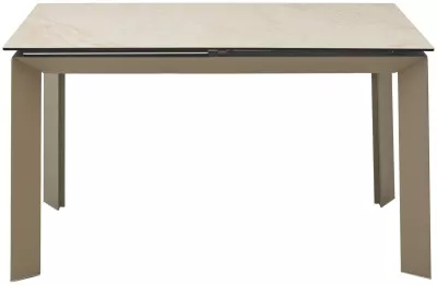 Стол CREMONA 140 KL-105, итальянская керамика / Тауп, ®DISAUR