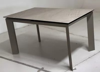 Стол КРЕМОНА (CREMONA) 180 цвет KL-105, итальянская керамика/ ТАУПЕ, ®DISAUR