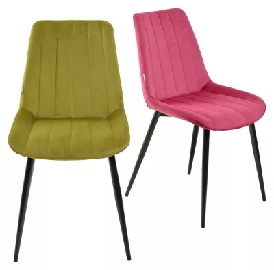 Стул FLIP фуксия, велюр G108-43 М-City