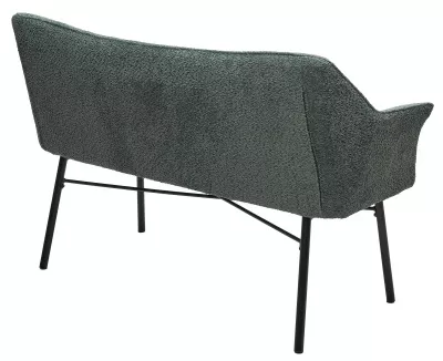 Скамья BERGAMO UF998-11 малахит, букле / Товарный знак DISAUR