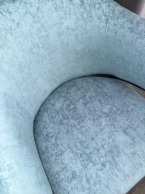 Стул ДИЛЛ, цвет RAIN 7 бриз, велюр / черный каркас М-City