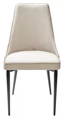 Стул NEPAL-P ЛАТТЕ #25, велюр/ черный каркас М-City