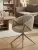Стул ГИССЕН (GISSEN) 360 град., цвет ЛАТТЕ RIELY-111 / V885-3, ткань / ЛАТТЕ, ®DISAUR