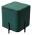 Пуф для гостиной ФЕЛИКС квадратный зеленый #19, велюр / черный каркас М-City Пуф для гостиной ФЕЛИКС квадратный зеленый #19, велюр / черный каркас М-City