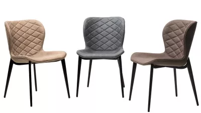 Стул КЛОД, цвет Kiprus-03 Латте, искусственная замша / черный каркас М-City