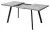 Стол БРИК М (BRICK M) 120 Бетон Портленд/ Черный