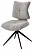 Стул ДЕЛИ (DELI) 360 град, цвет БЕЖЕВЫЙ H300126-2, ткань / ЧЕРНЫЙ каркас, ®DISAUR