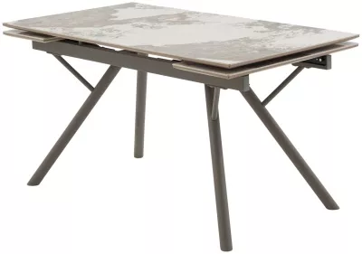 Стол ЛИБЕРТИ 140 Pandora, керамика / Латте каркас М-City