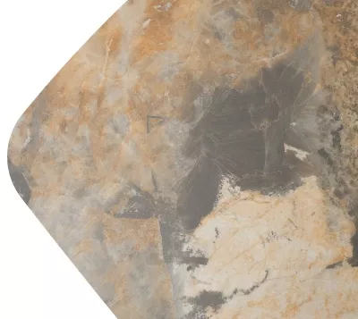 Стол КАЛЬДЕРОН (CALDERON) 180 цвет TL-137  матовый, исп керамика / МЕДНЫЙ БРАШИРОВАННЫЙ, ®DISAUR